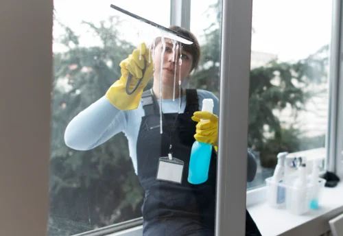 Nettoyage de vitres intérieures et extérieures à Courzieu